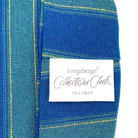 Longaberger Collectors Club TEA TRAY LINER ONLY New in Bag3 - Picture 5 of 7